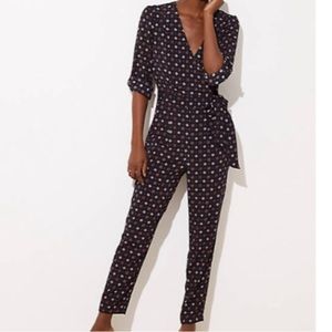 Loft NWT Bejeweled Surplice Jumper